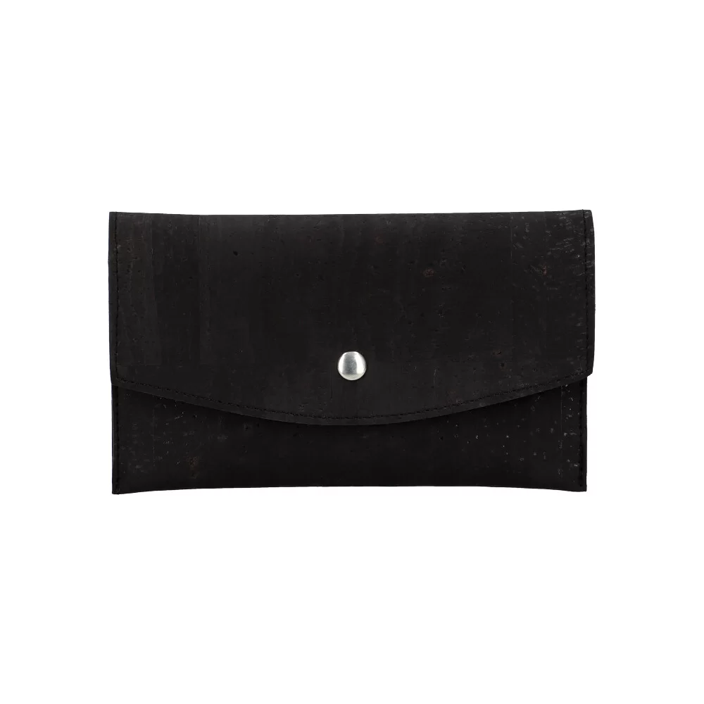 Cork Wallet MSPM15 - BLACK - ModaServerPro
