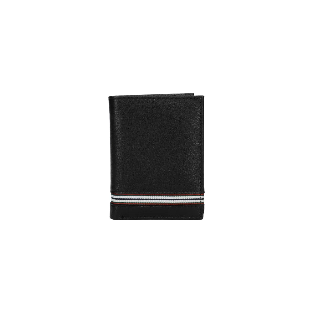 Leather wallet man 221710 - BLACK - ModaServerPro