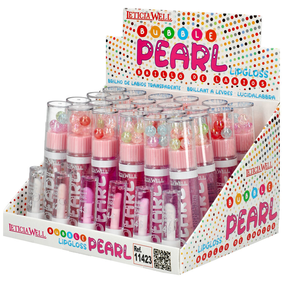 Pack 24 Pcs Lip Gloss - Letícia Well - 11423 MULTICOLORE ModaServerPro