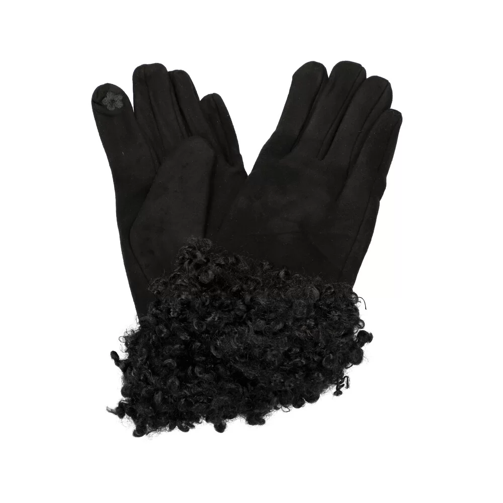 Woman gloves UHH17 - BLACK - ModaServerPro