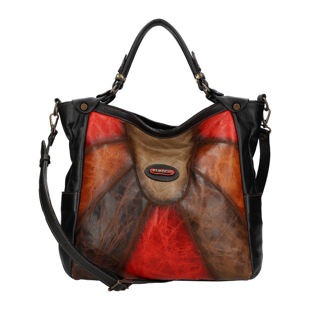 Leather handbag EL5030 219 - SacEnGros