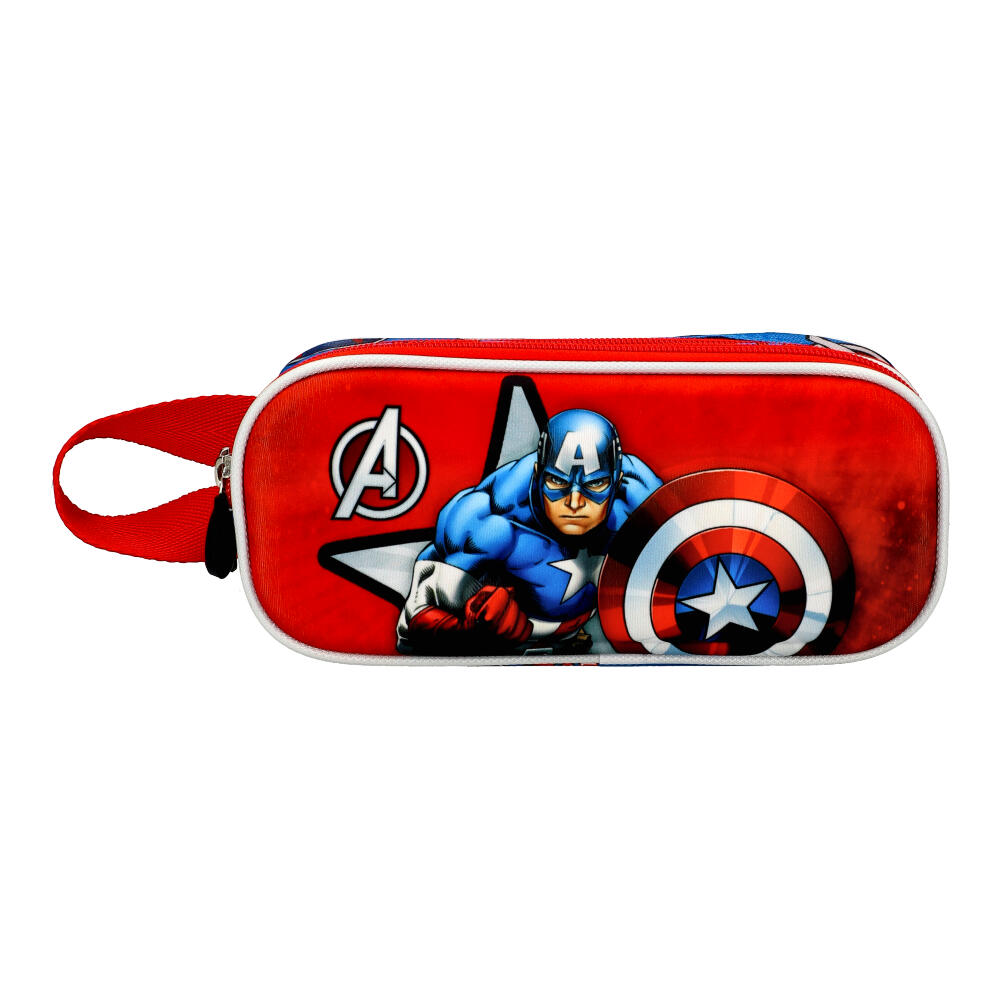 Porta lápis 3D Captain América 036831 - ModaServerPro