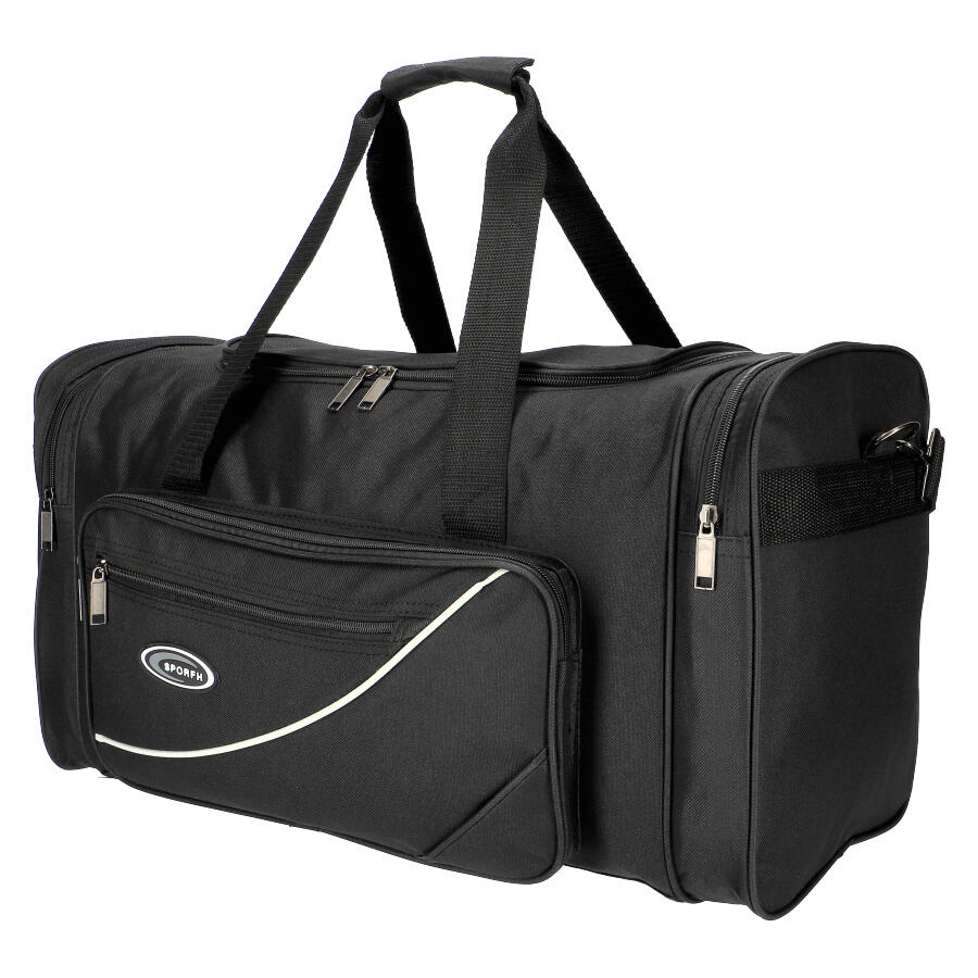 Travel bag 1255875 BLACK ModaServerPro