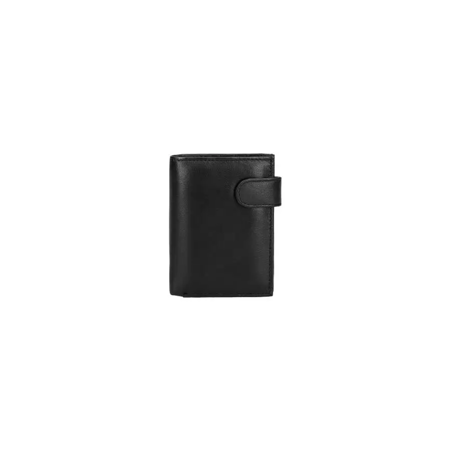 Portefeuille RFID cuir homme 121811 - BLACK - ModaServerPro