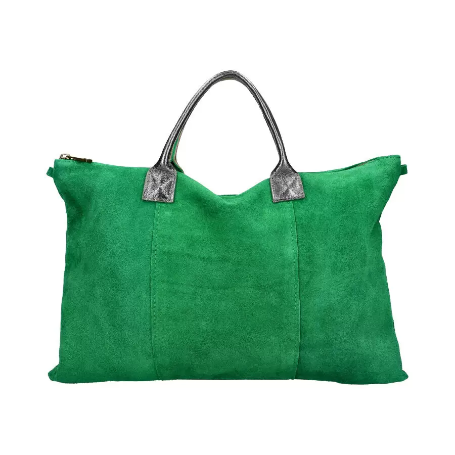 Leather handbag 0712 - GREEN - ModaServerPro
