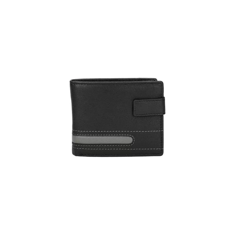 Leather wallet RFID men 291002 - ModaServerPro