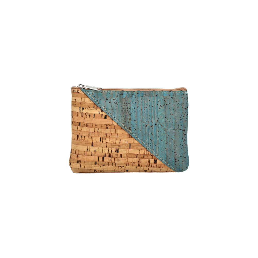 Cork wallet MSPM26 BLUE ModaServerPro