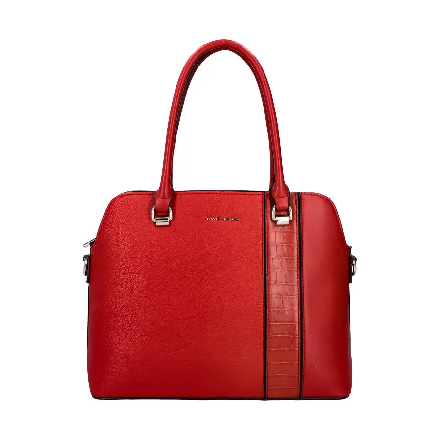 Handbag 6752 1 - RED - ModaServerPro
