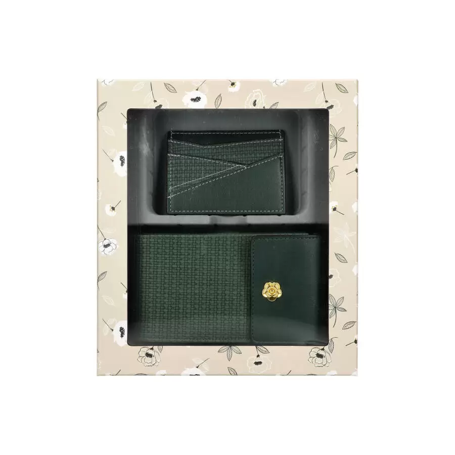 Box + Wallet + Card holder AH8006 - ModaServerPro