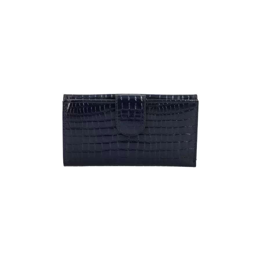 Leather wallet woman 710018 - BLUE - ModaServerPro