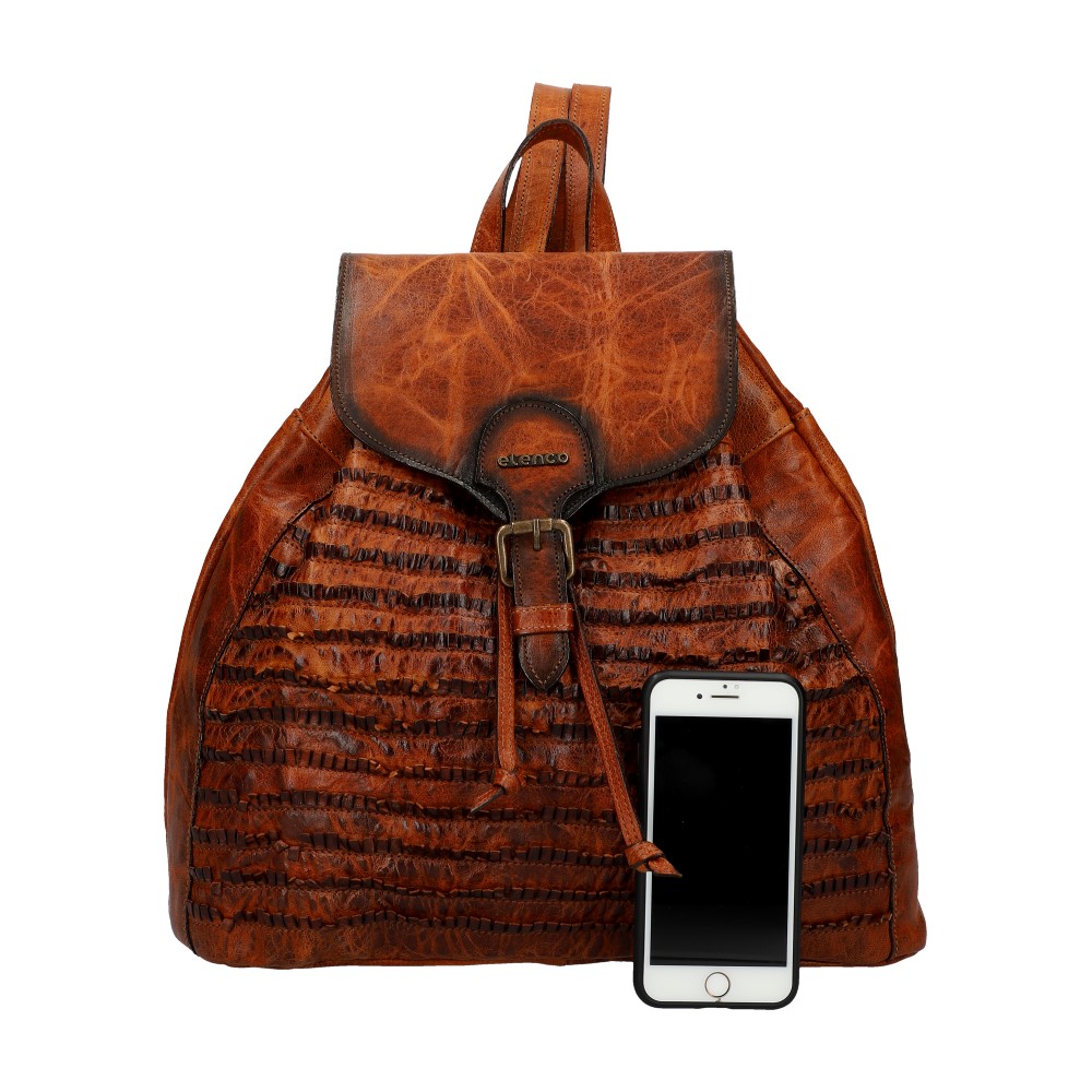 Leather backpack EL5087 219 - ModaServerPro