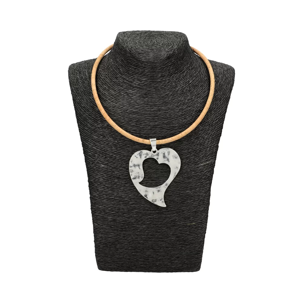 Cork necklace woman LB015