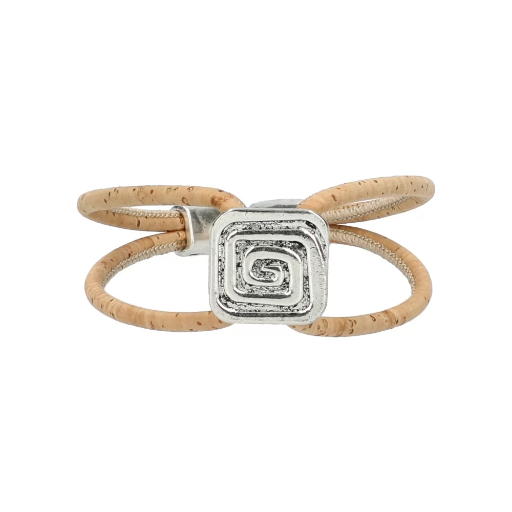 Cork bracelet OG21317 - NATUREL - ModaServerPro