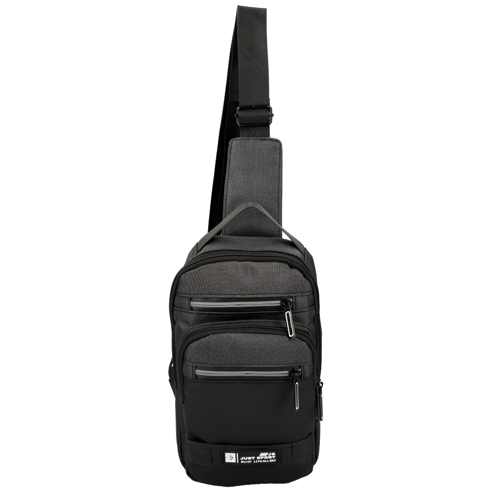Travel shoulder bag FF16157 - BLACK - SacEnGros