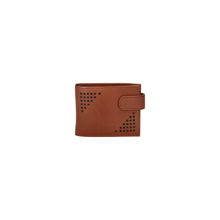 Leather wallet RFID men 371007 - ModaServerPro
