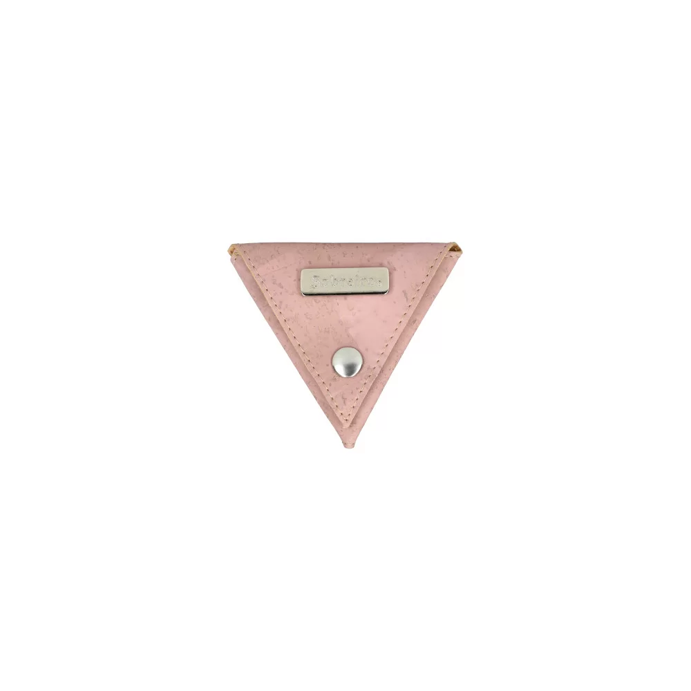 Porte monnaie en liège sans couture MSD01 - PINK - ModaServerPro
