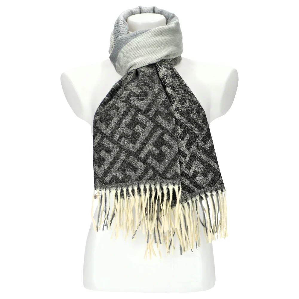 Woman winter scarf HW49080 - GREY - ModaServerPro