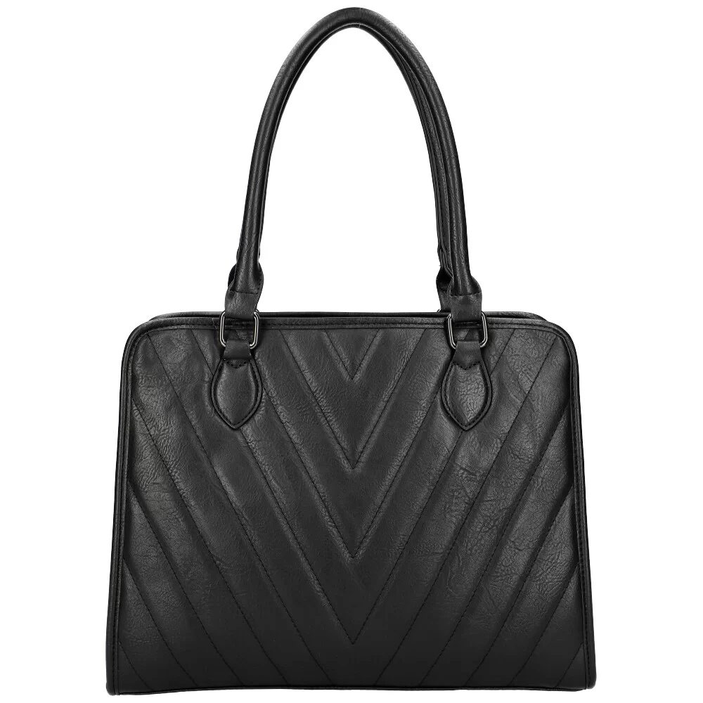 Handbag D9060 - BLACK - ModaServerPro