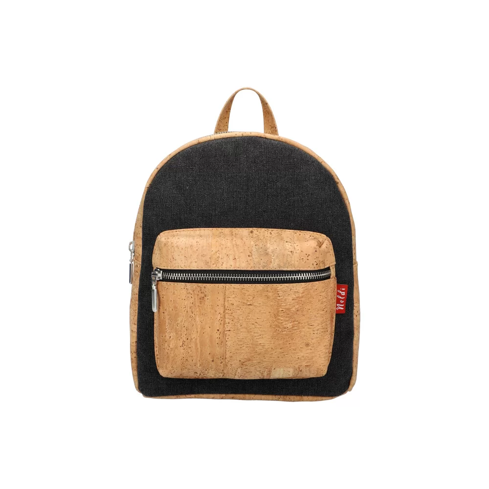 Cork backpack 7020 - BLACK - ModaServerPro