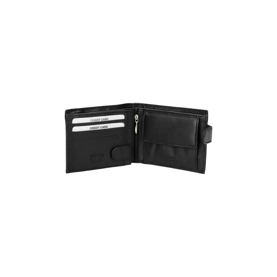 Leather wallet RFID men 121010 - ModaServerPro