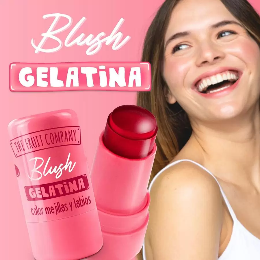 Gelatin Blush for Cheeks and Lips Watermelon Flavor - The Fruit Company - U719466 2 - ModaServerPro