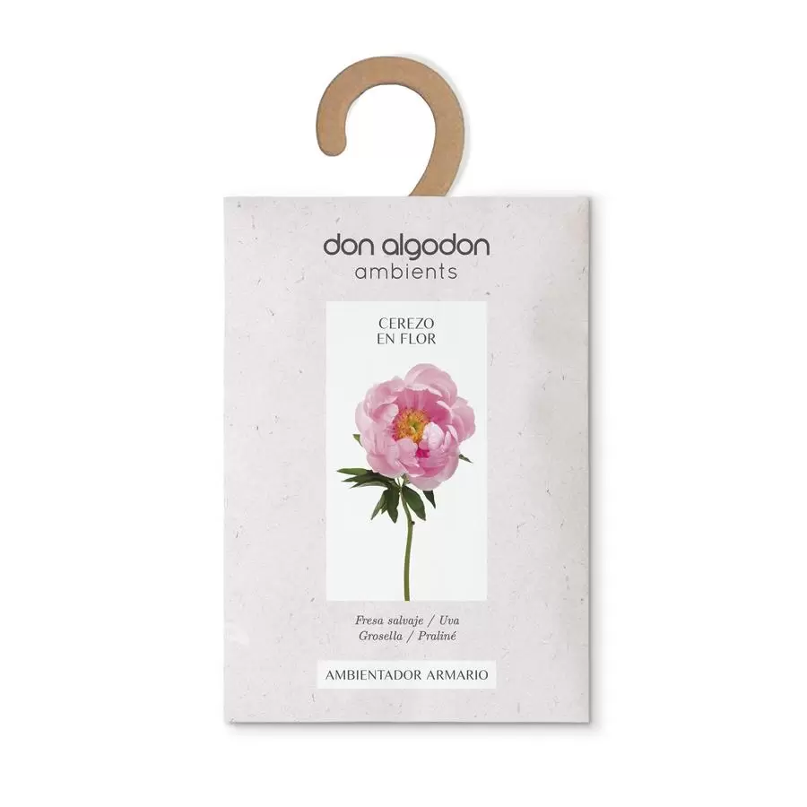 Parfum d'ambiance pour penderie - Fleur de cerisier - Don Algodon - 712118 1 - ModaServerPro