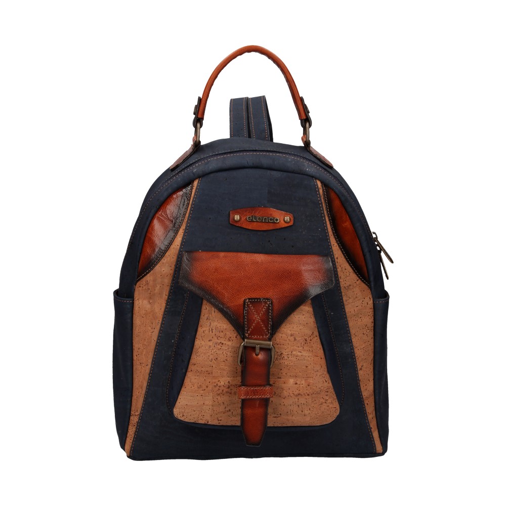 Backpack in cork and leather EL003314