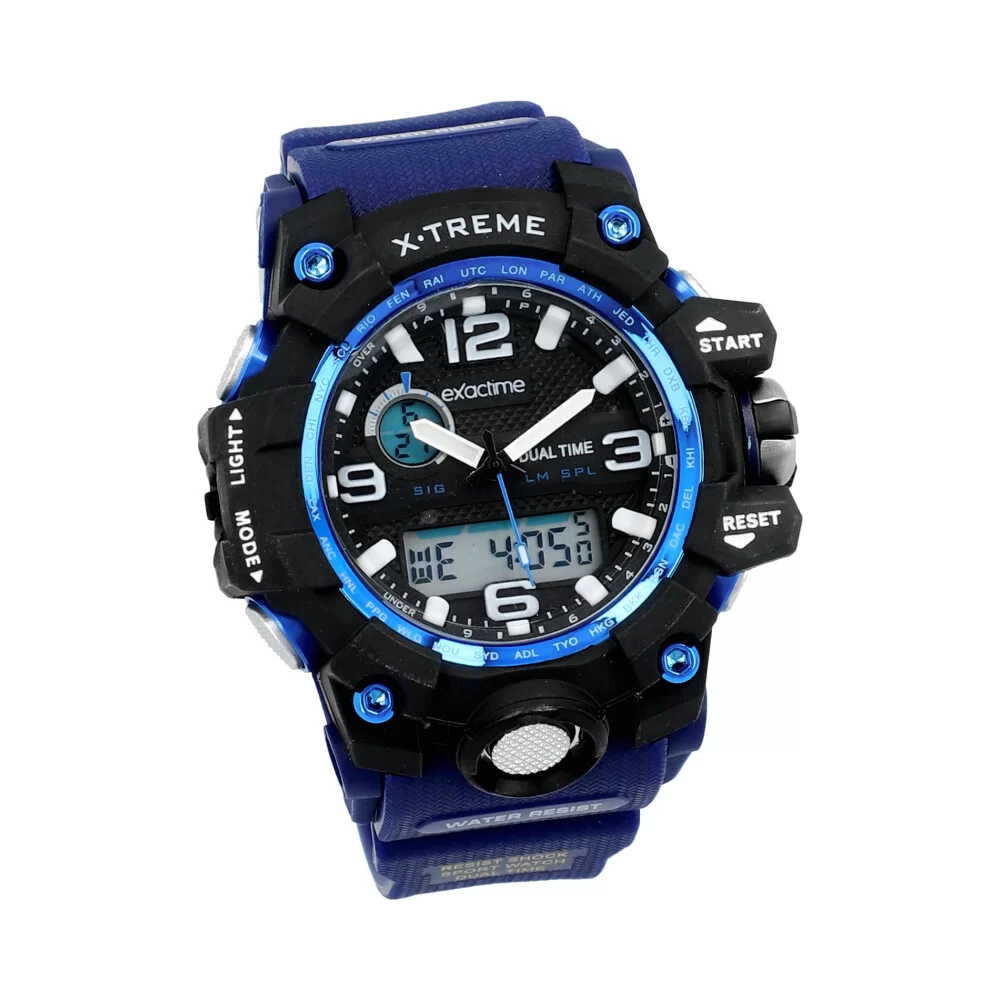 Relógio homem CC025 - BLUE - ModaServerPro
