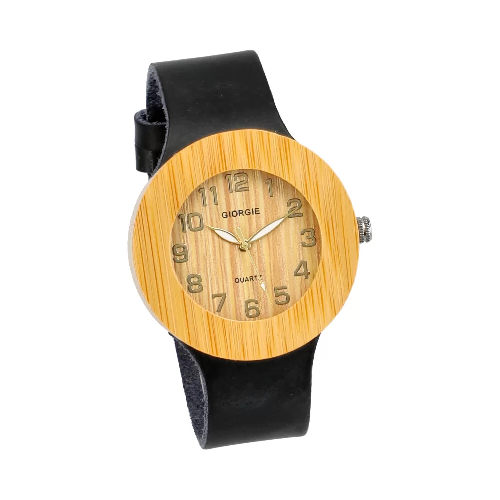 Relógio de madeira MUL047 - ModaServerPro