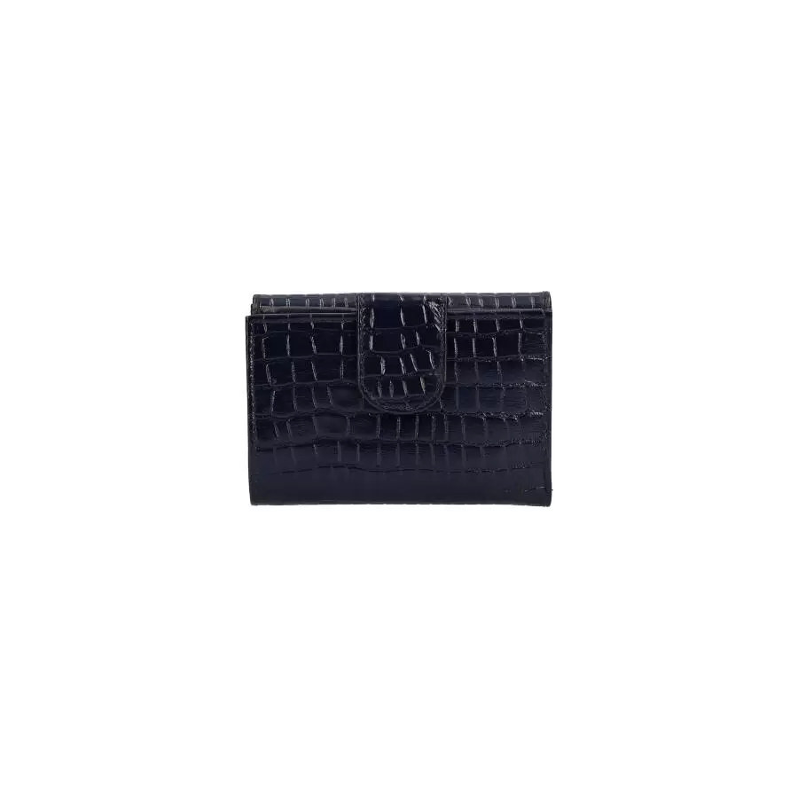 Portefeuille cuir femme 710014 - BLUE - ModaServerPro