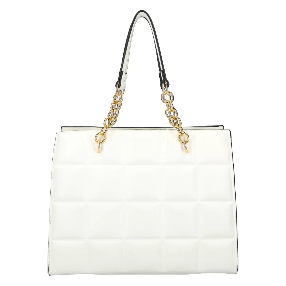 Handbag M068 - WHITE - ModaServerPro