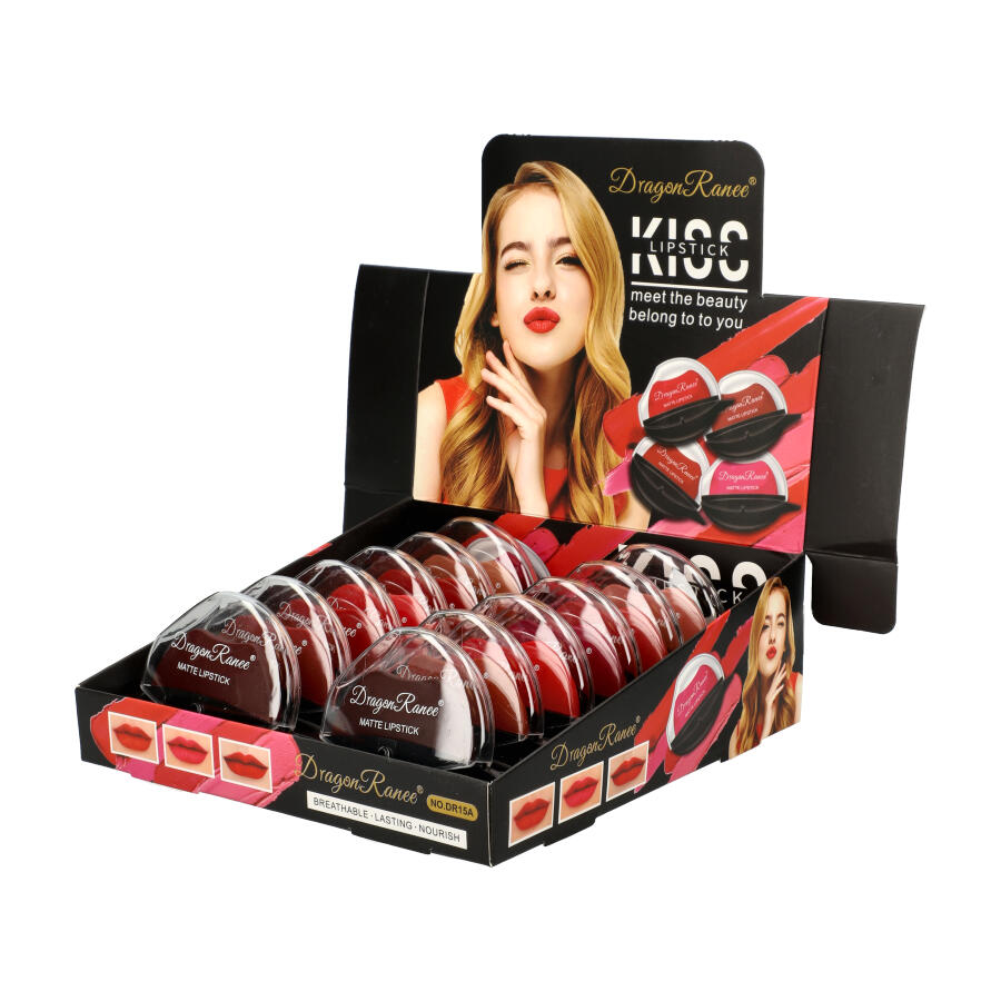 Pack 12 Pcs lipstick matte 802577 - ModaServerPro