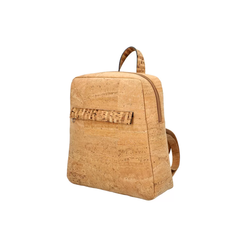 Cork backpack RM057 - NATUREL - ModaServerPro