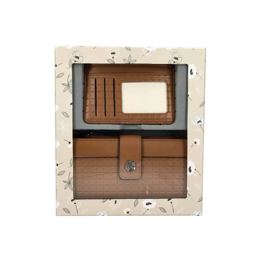 Box + Wallet + Wallet AH8001 - BROWN - ModaServerPro