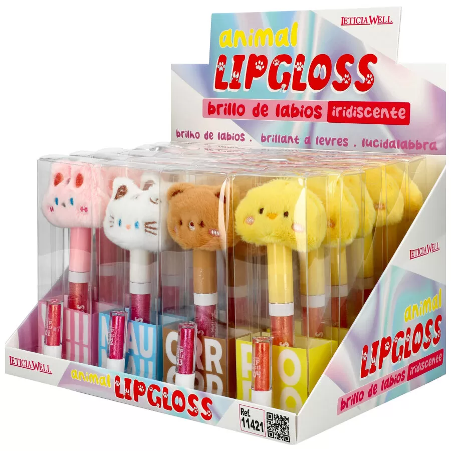 Pack 20 Pcs Lip Gloss - Letícia Well - 11421 - ModaServerPro