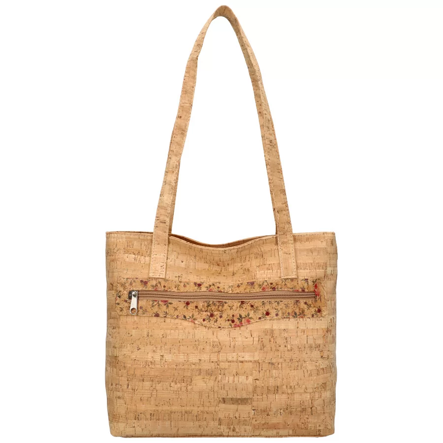 Cork handbag MR015 - PINK - ModaServerPro