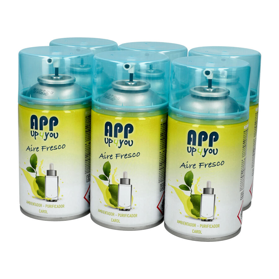 Pack 6 Pcs Spray de recarga para difusor automático - Carol - App up4you - 55325 M1 ModaServerPro