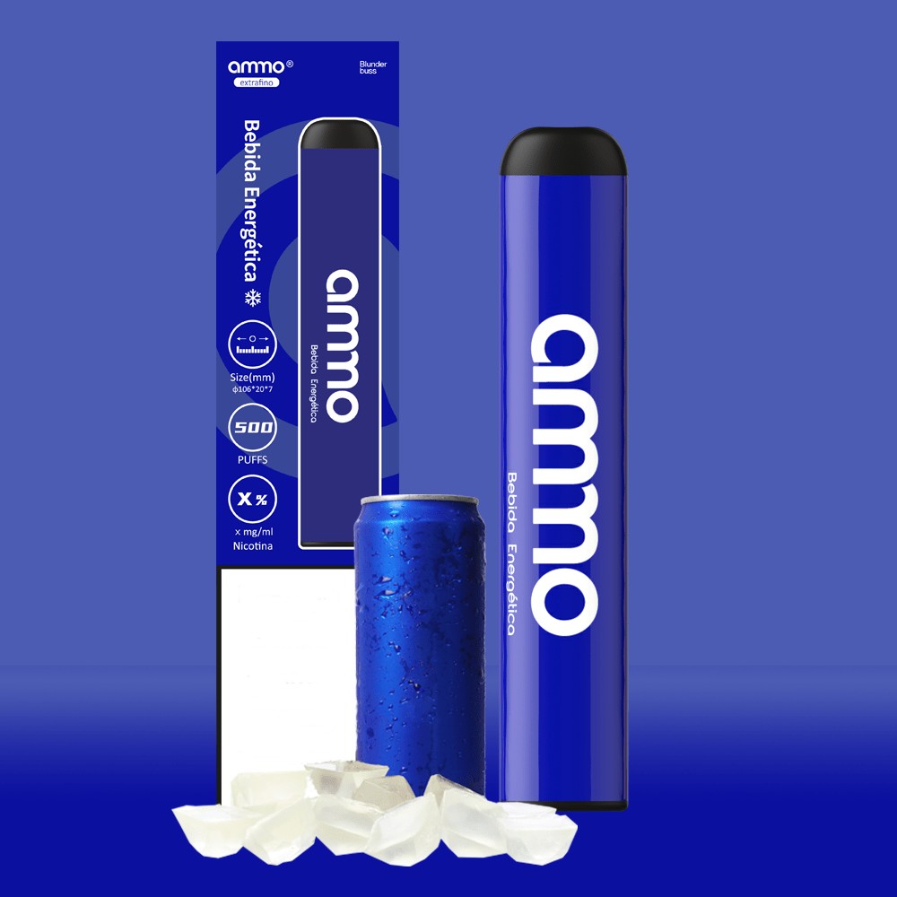 Pack 4 puff jetable sans nicotine boisson énergétique VE001 - ModaServerPro
