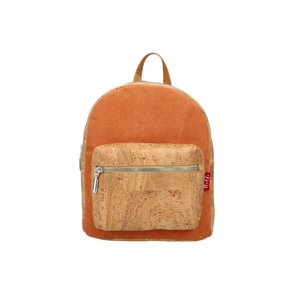 Cork backpack 7020 - ORANGE - ModaServerPro
