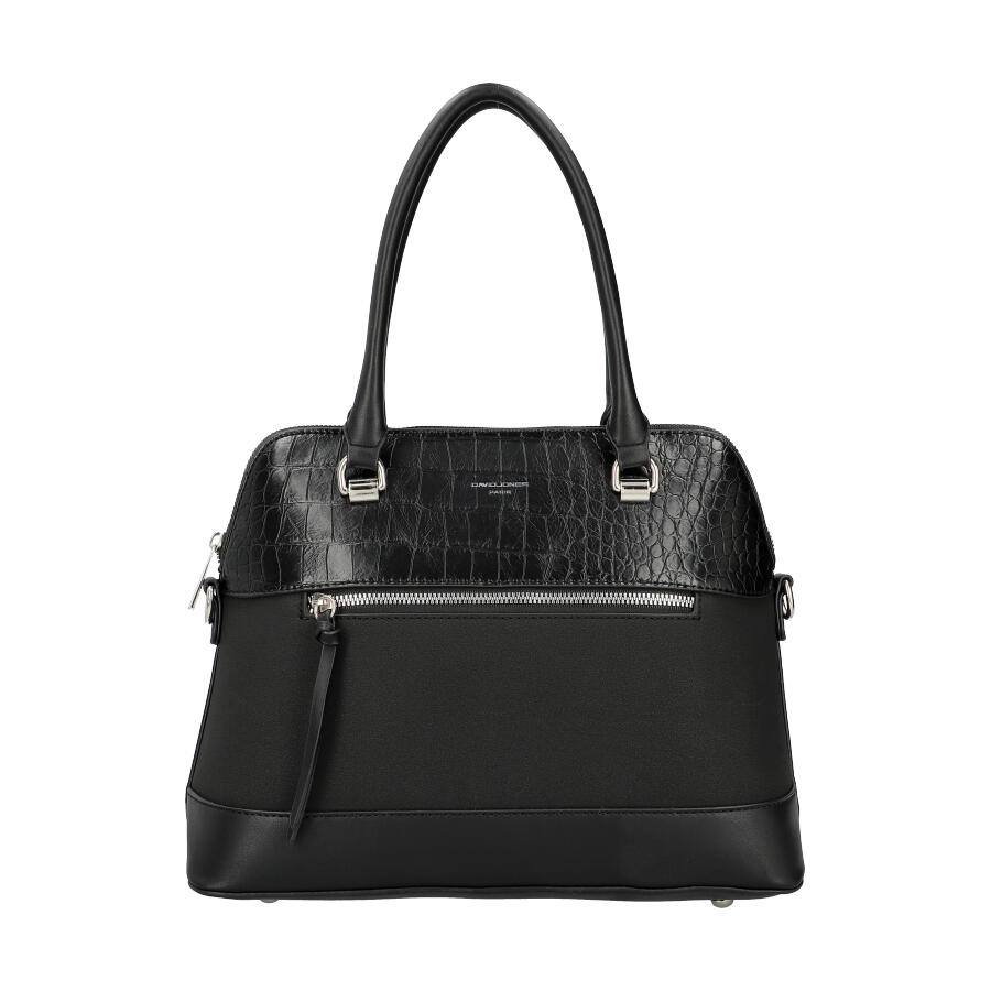 Handbag 6827 3 BLACK ModaServerPro