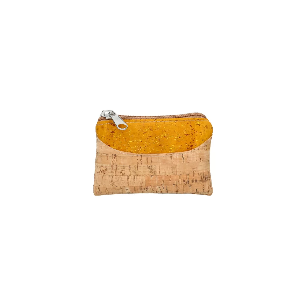 Cork wallet NR022 - YELLOW - ModaServerPro