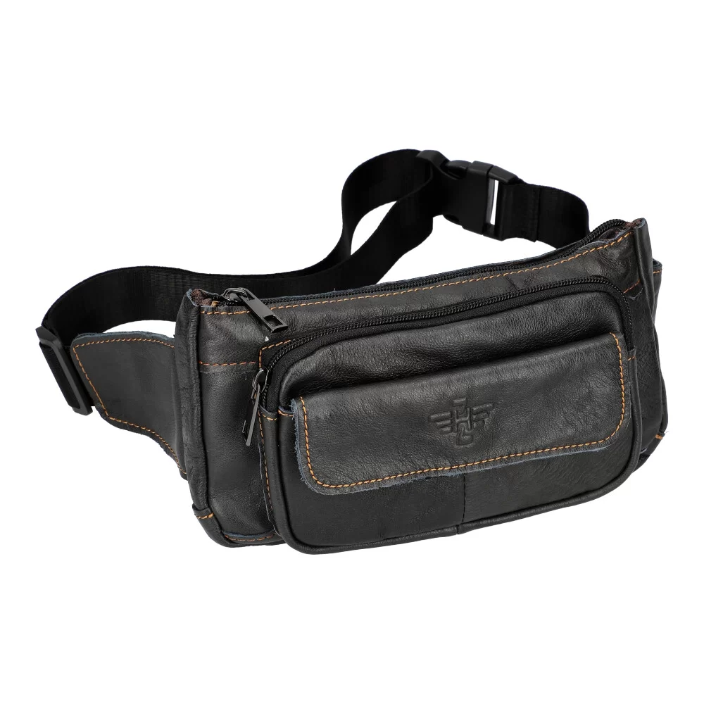 Leather waist bag TV7051 - ModaServerPro