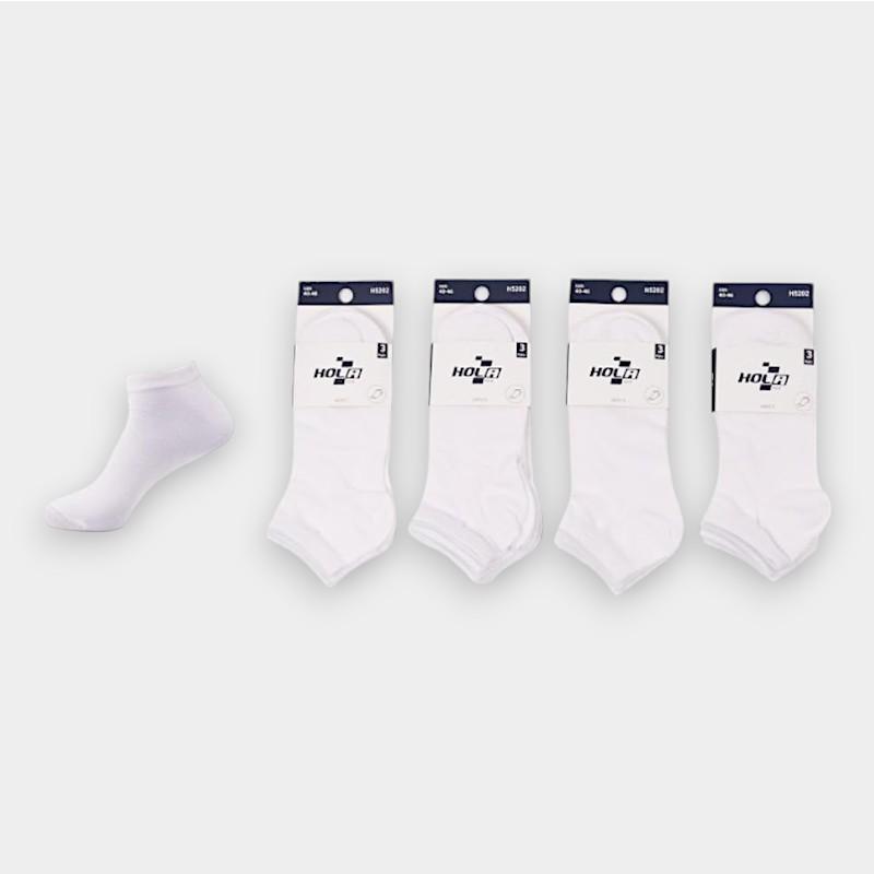 Pack 12 paires - 40 46 - H5202 WHITE ModaServerPro