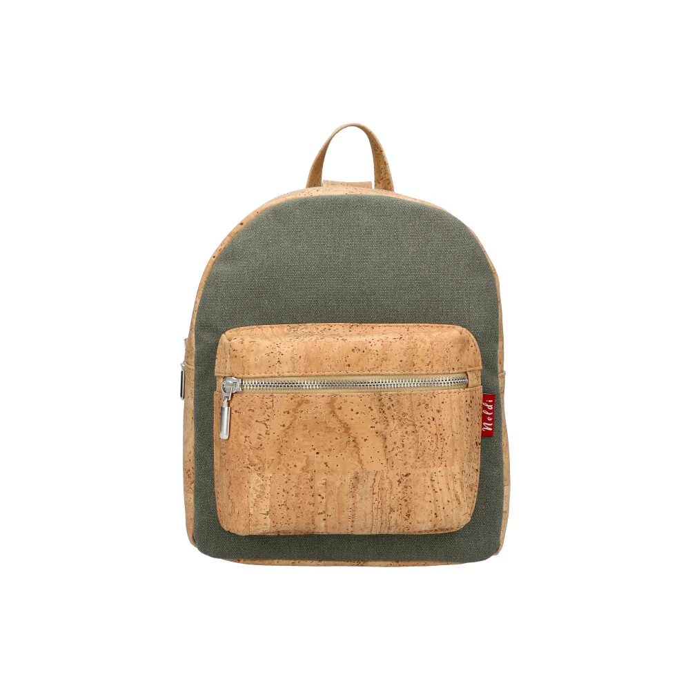 Cork backpack 7020 - GREEN - ModaServerPro