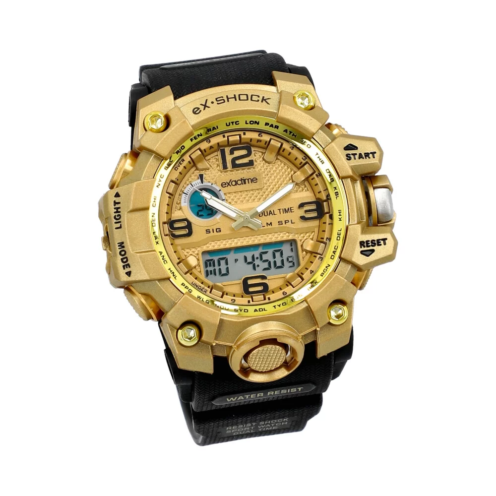 Relógio homem CC026 - GOLD - ModaServerPro
