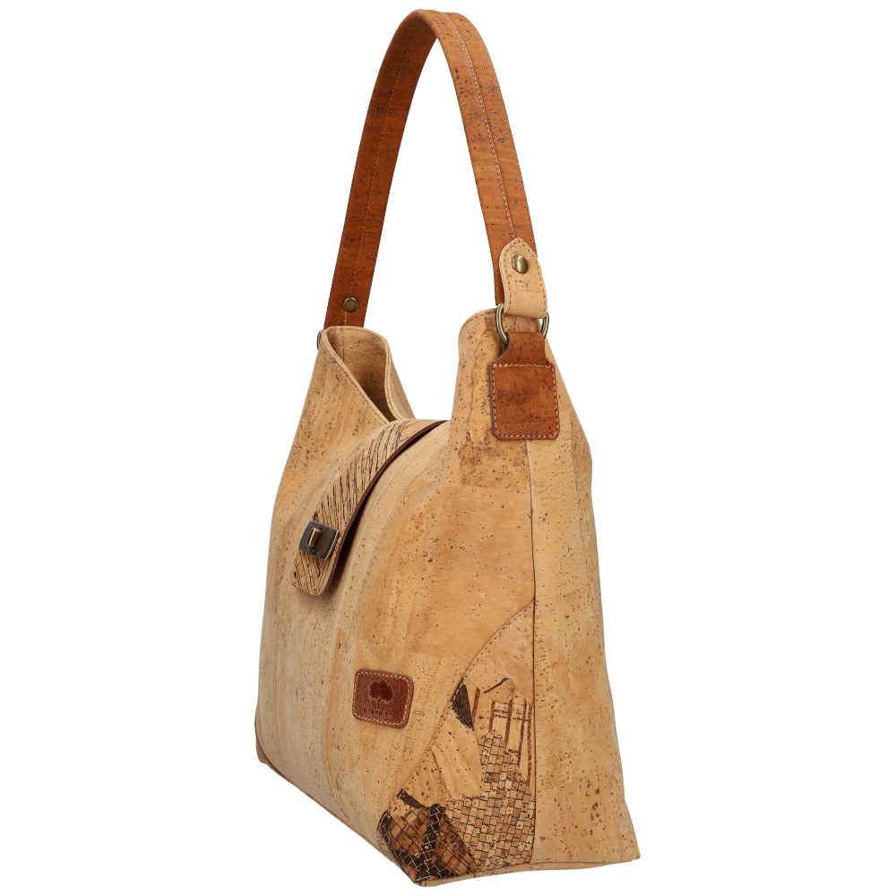 Cork handbag MAF00301 - ModaServerPro