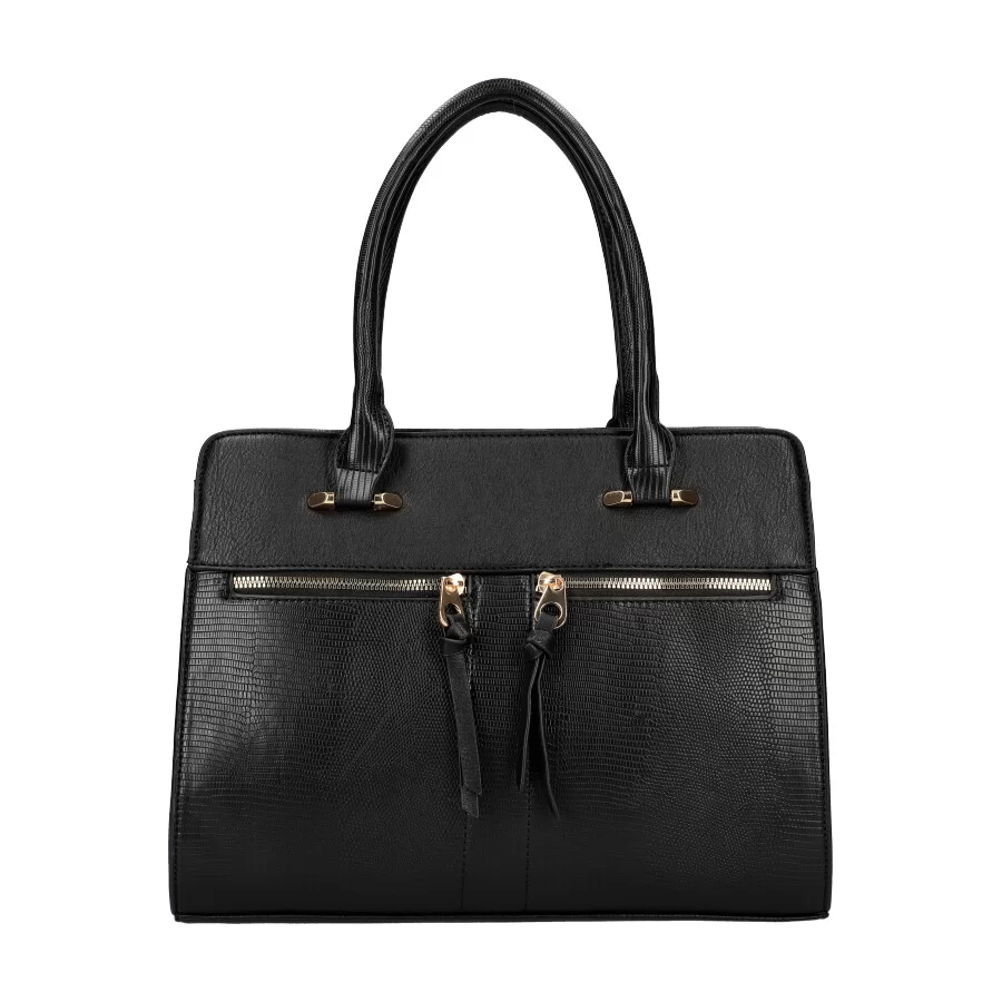 Handbag AM0180 - BLACK - ModaServerPro