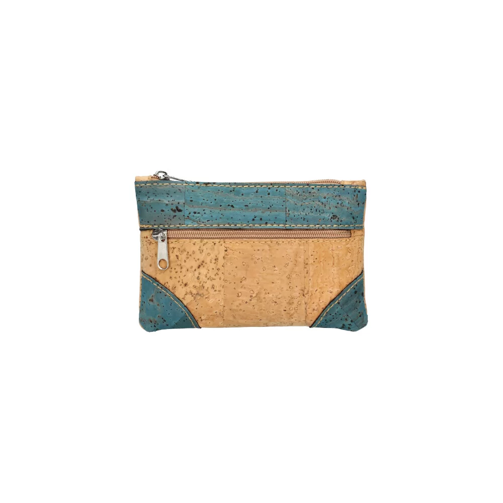 Cork wallet 7068 - BLUE - ModaServerPro