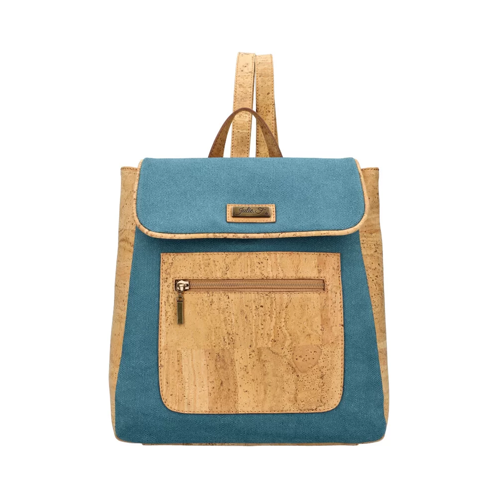 Cork backpack JF034 - BLUE - ModaServerPro