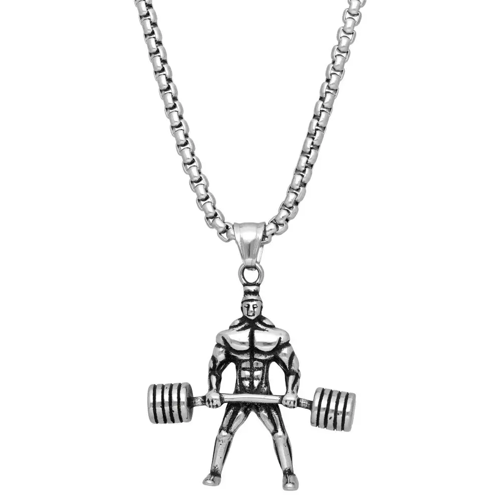 Steel necklace man FBU177 - ModaServerPro